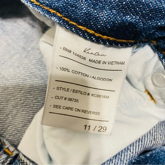 Kancan Womens Light Blue Washed Jean Shorts Size 29 - Picture 4 of 8